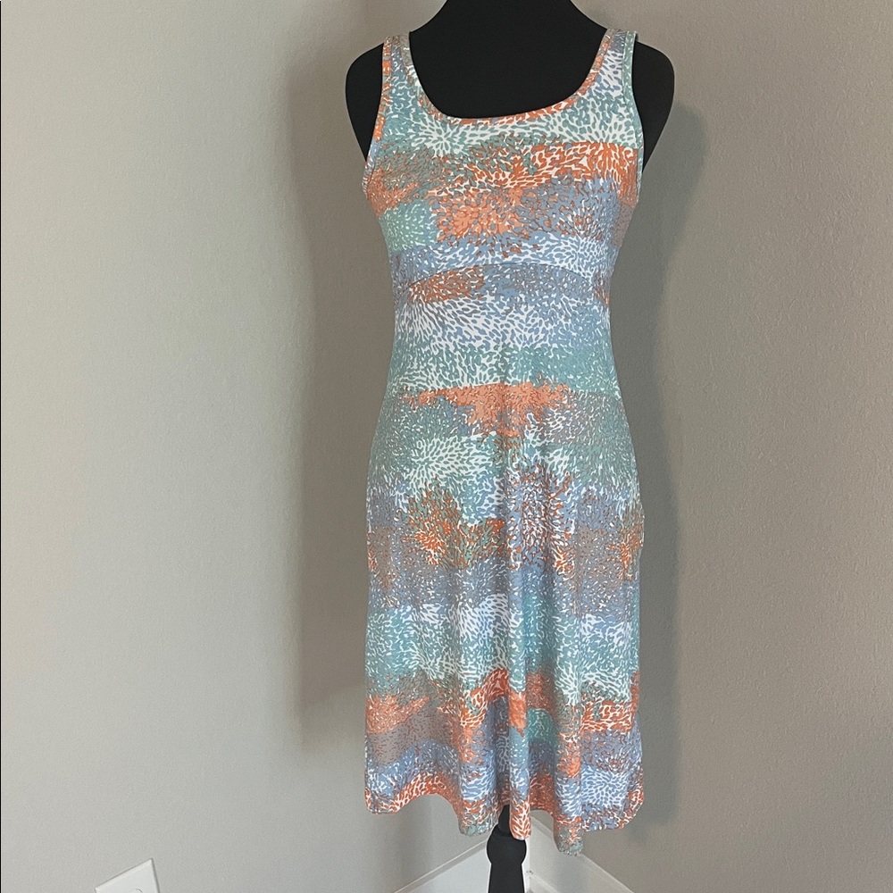 Columbia Omni-Freeze Advanced Cooling Top - Teal Print XS